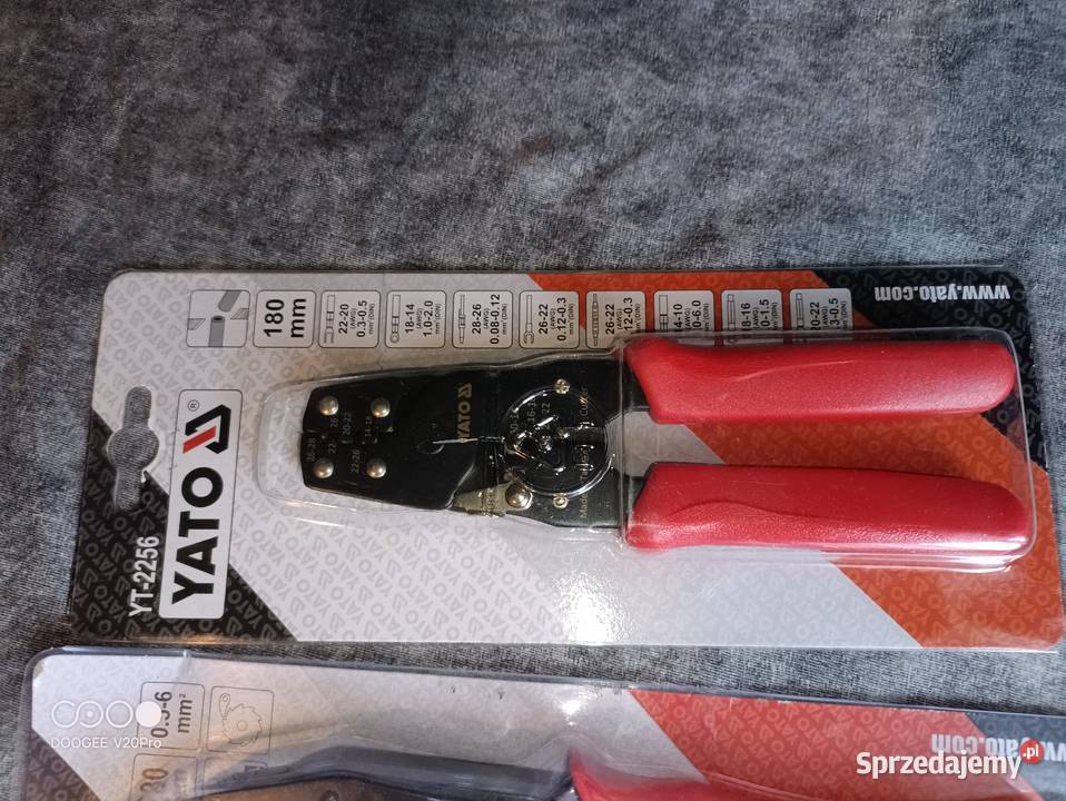 YATO YT2300 i YT2256 Szczypce do zaciskania Krosno