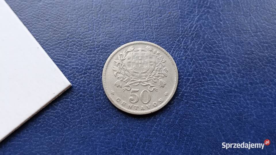 Stare monety 50 centavos 1931 Portugalia