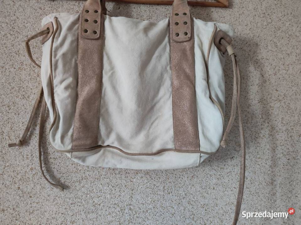 torba shopper torebka na ramię do ręki lniana Kielce sprzedam