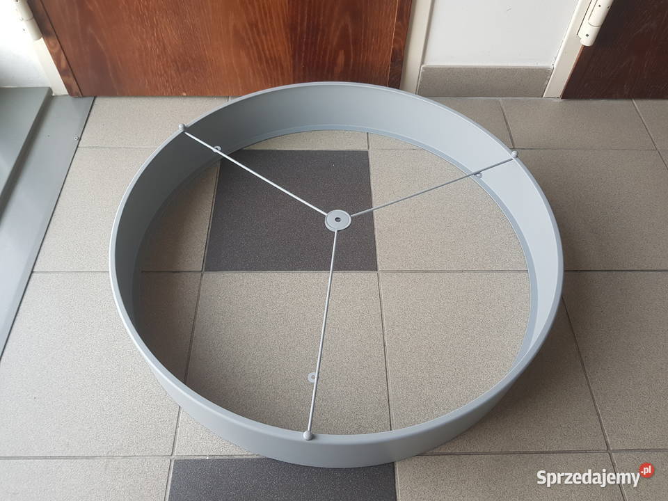 Klosz do lampy 70 aluminium szary mat RING Abażury i klosze mazowieckie Warszawa