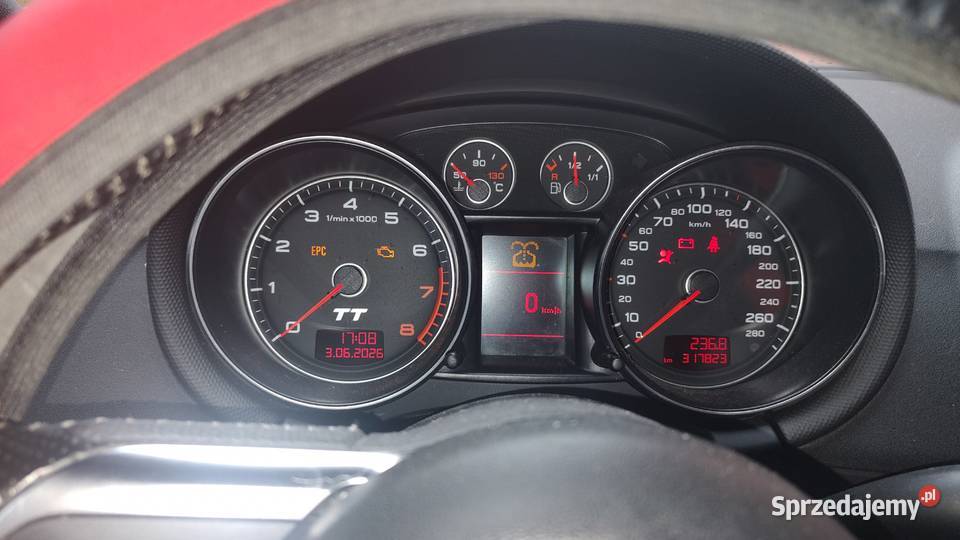 Audi TT 8J SLine Czarne kupiony w Polsce Mieroszów sprzedam