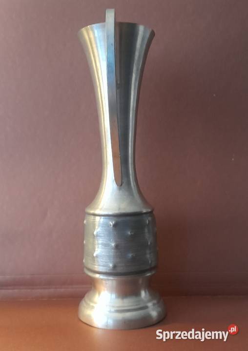 Vintage Norweski Dekoracyjny Dzbanek z Cyny Hand Pozostałe Gdańsk