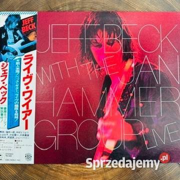 Jeff Beck Jan Hammer Live EXEX Japan Obi LP 1977 Gdynia
