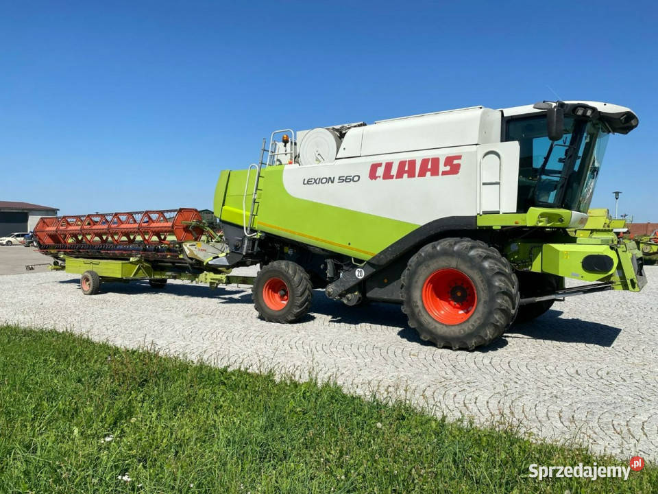 kombajny Claas kombajn CLAAS LEXION 560 heder Claas