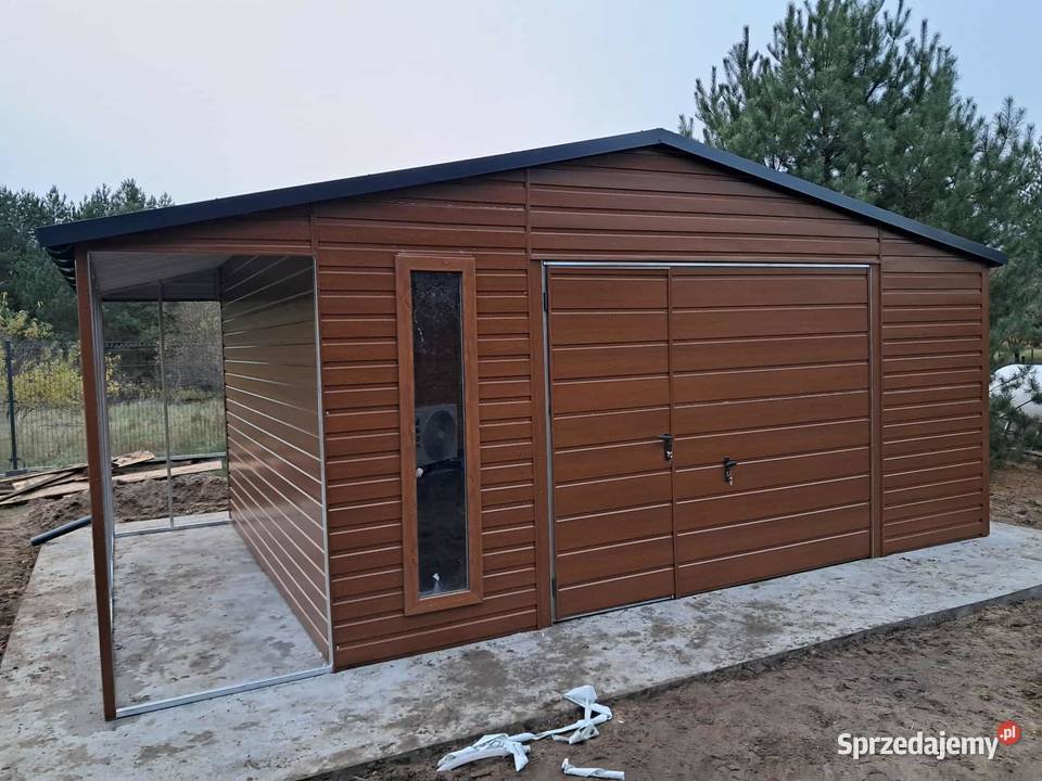 Garaż blaszany wiata schowek Producent Cała Wrocław
