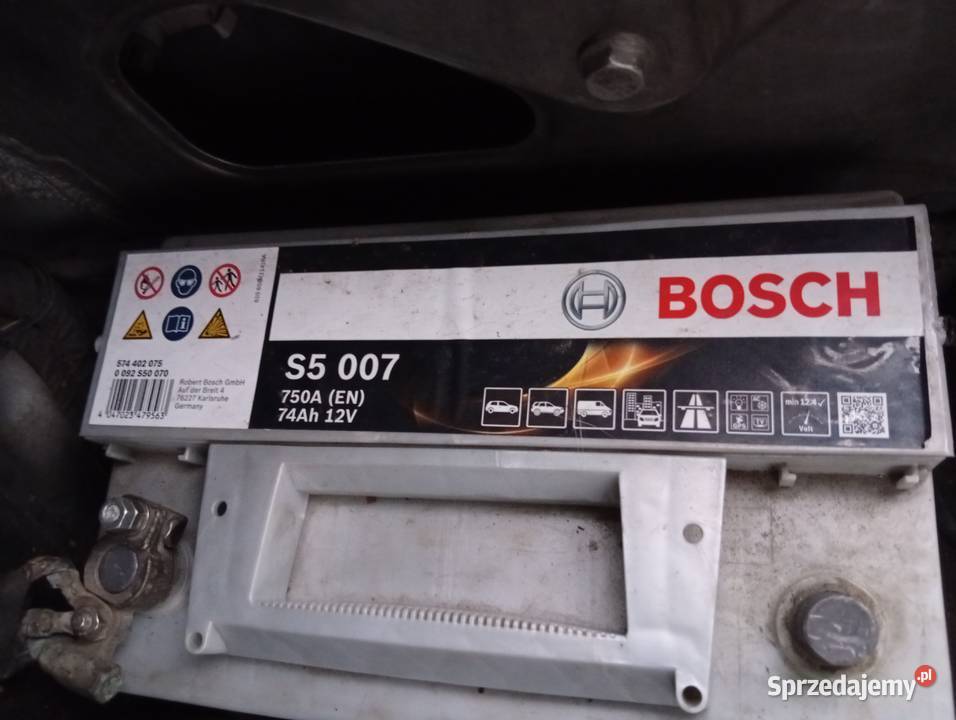 Akumulator Bosch 74 Ah 750 A osobowe Gostynin