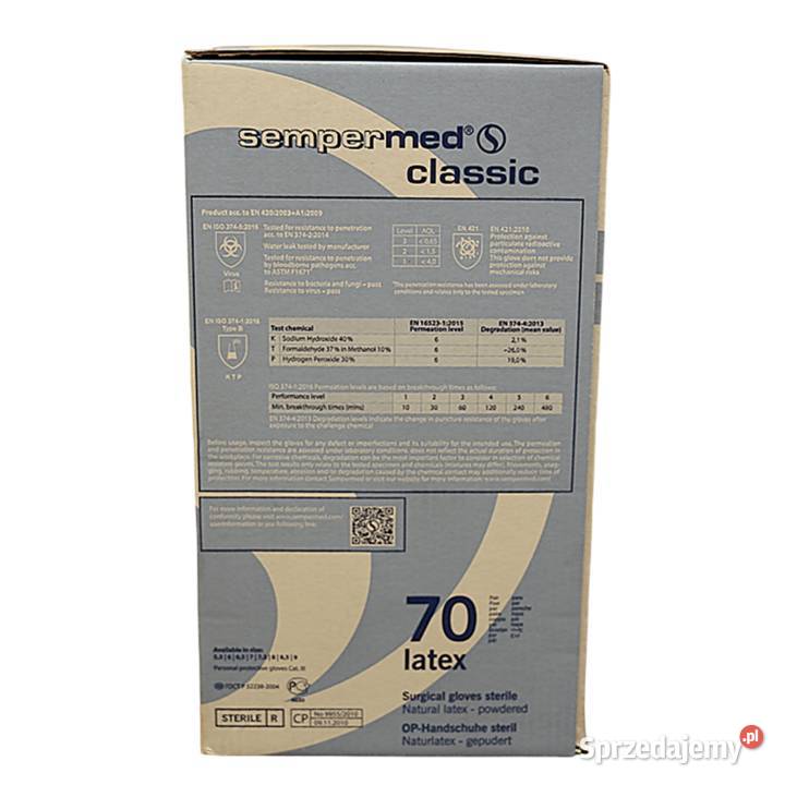 Sterylne Rękawiczki Chirurgiczne Lateksowe Odzież ochronna Kiekrz sprzedam