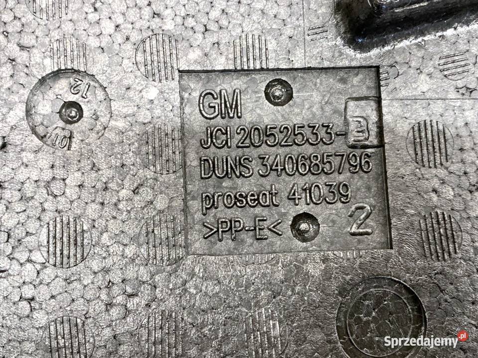 BOCZEK DRZWI LEWY PRZÓD OPEL ASTRA J Hatchback osobowe podkarpackie