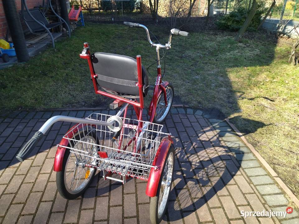 Rower trójkołowy rehabilitacyjny Tolek Pozostałe Wrocław