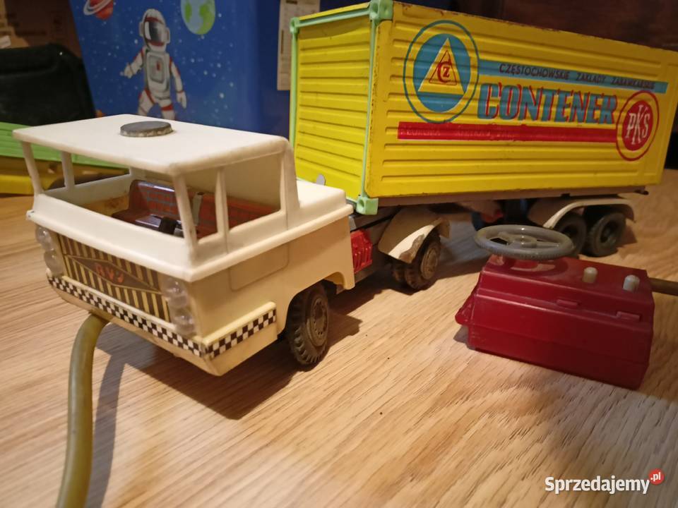 Auto PRL Ryś kontener naczepa na kabel Samochody i pojazdy sprzedam