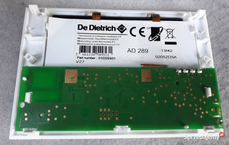Isense Dietrich AD 289 Remeha sterownik
