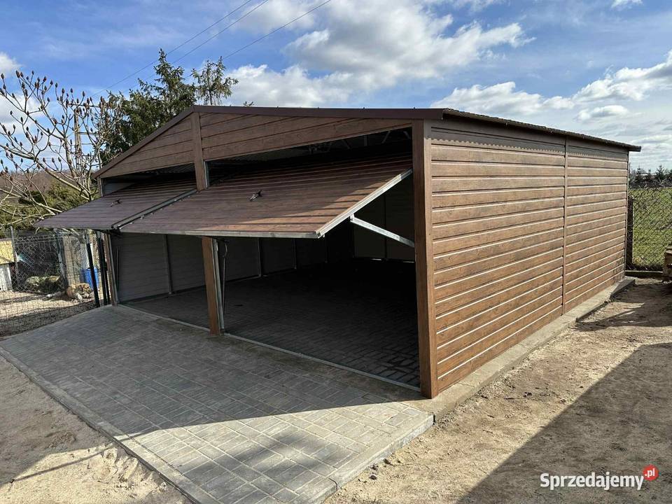 Garaże blaszane Wiaty śmietnikowe Drewnopodobne 1zł/m2 Częstochowa