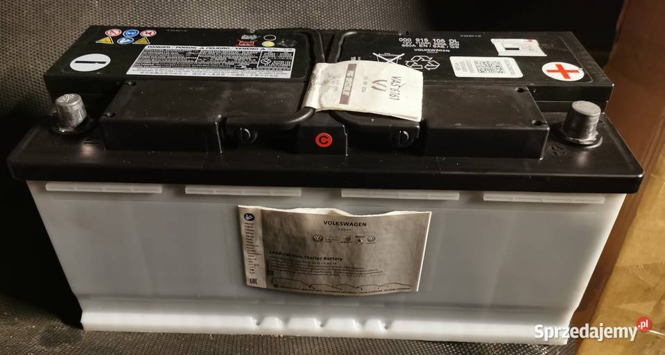 Akumulator AGM Audi OE 000915105DL 110Ah 850A Kąck