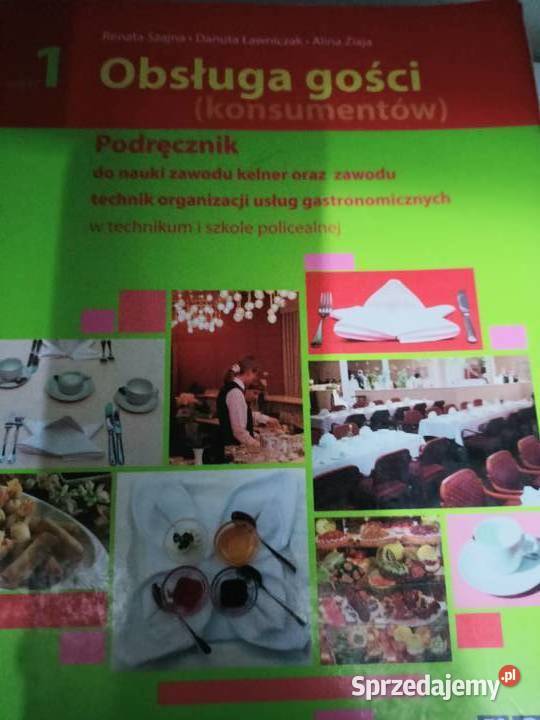 Obsługa gości podręczniki szkolne księgarnia Podręczniki Warszawa sprzedam