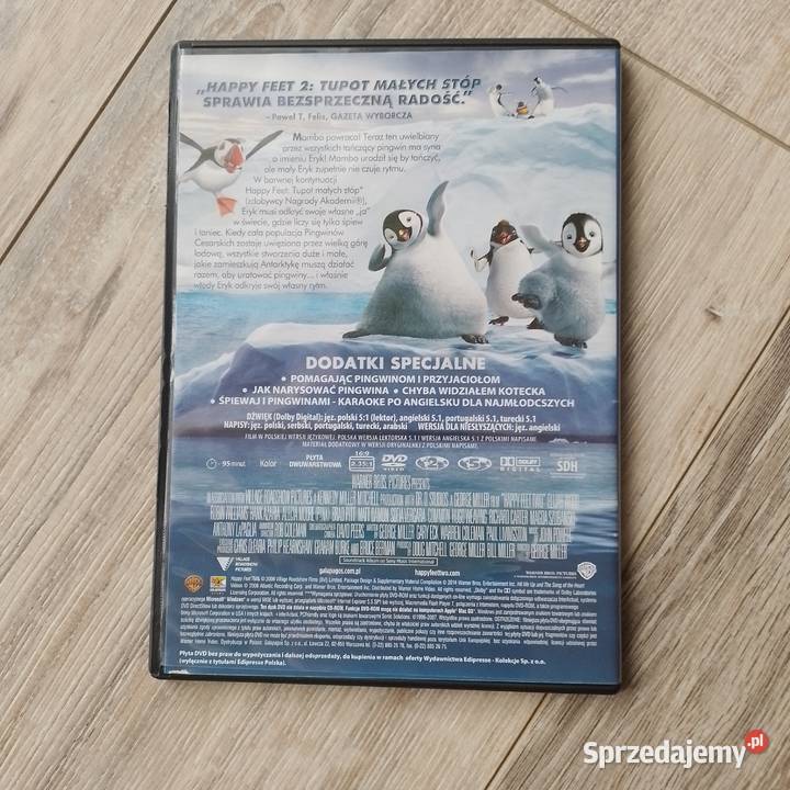 DVD Happy feet 2 Tupot małych stóp 2 1 płyta