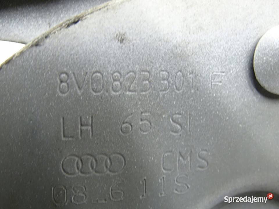 ZAWIASY MASKI LEWY PRAWY KOMPLET NABOJE AUDI A3