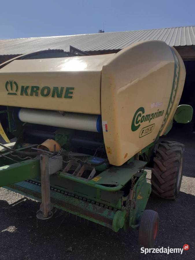 Krone Comprima xf 125 prasa krone round pack wielkopolskie