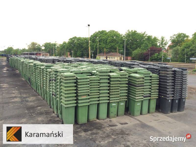 używane pojemniki na odpady 120 L 240 L 660 L Bielsko-Biała