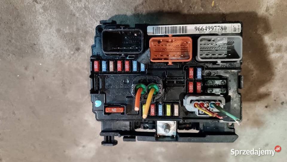 9664997780 Moduł BSM skrzynka Citroen C3 Radłów