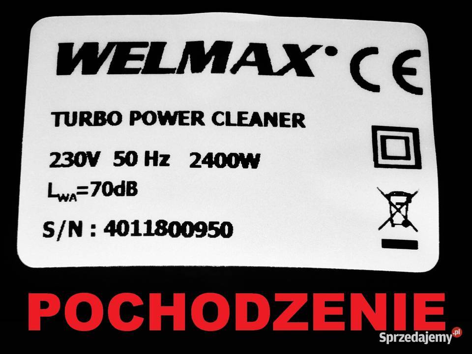 Ssawka piorąca szeroka do odkurzacza Welmax kujawsko-pomorskie Bydgoszcz