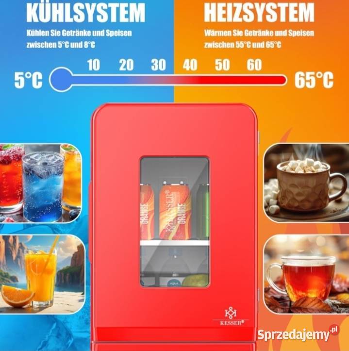 Mini lodówka 2w1 Brzeziny