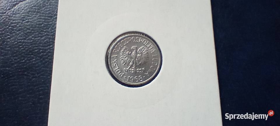 Stare monety 5 groszy 1968 skrętka Polska PRL Lesko sprzedam