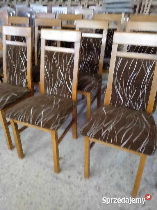 Nowoczesne krzesła bukowe Dom i Ogród łódzkie
