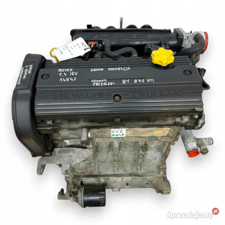 SILNIK 14K4F Rover 25 45 14 16V benzyna osobowe Silniki kompletne Chełm sprzedam