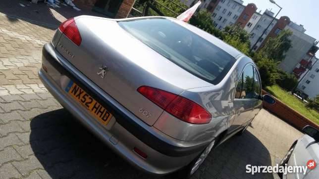 Peugot 607 Anglik Tanio Stan lubelskie Wisznice