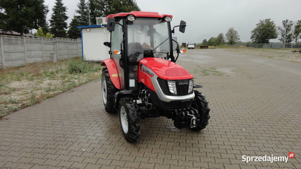 Ciągnik rolniczy LOVOL M254 25 4x4 Odśnieżanie Zaczep dolny łódzkie Piotrków Trybunalski