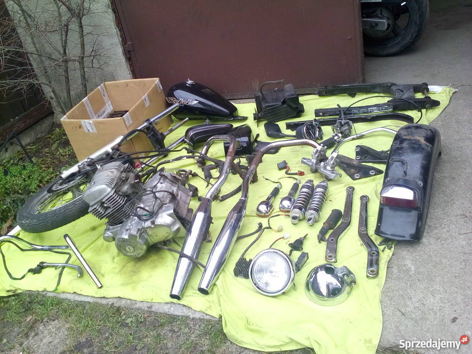 Honda CA 125 REBEL części silnik gażnik moduł