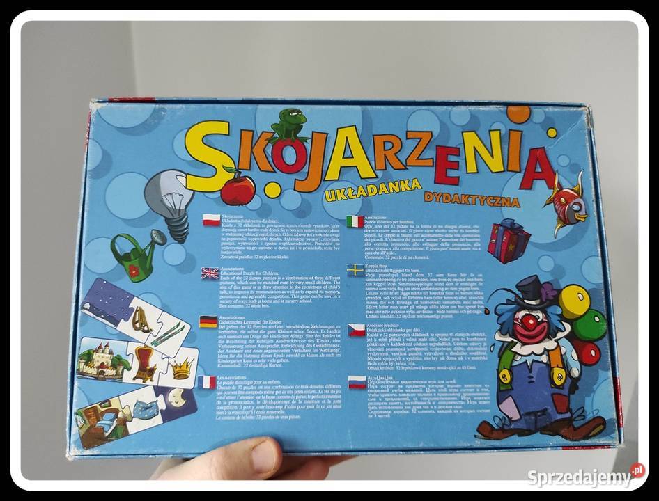 SKOJARZENIA układanka edukacyjna TREFL mazowieckie Płock