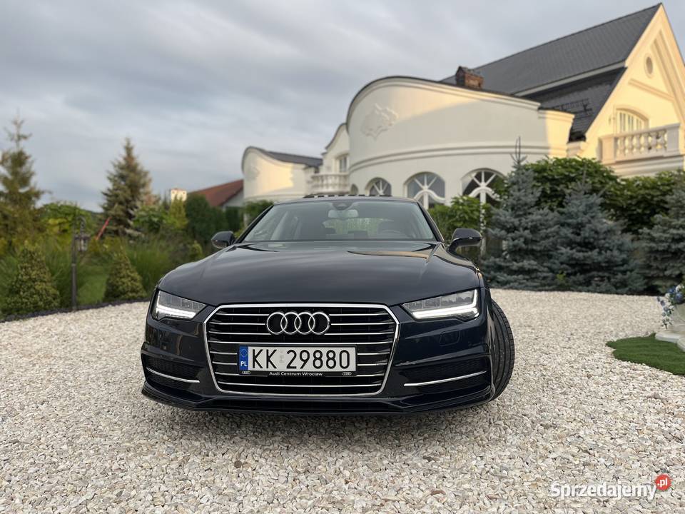 Audi A7 Tiptronic 8hp 30tfsi HeadUp Bose Grzane Rok produkcji 2015 Kraków sprzedam