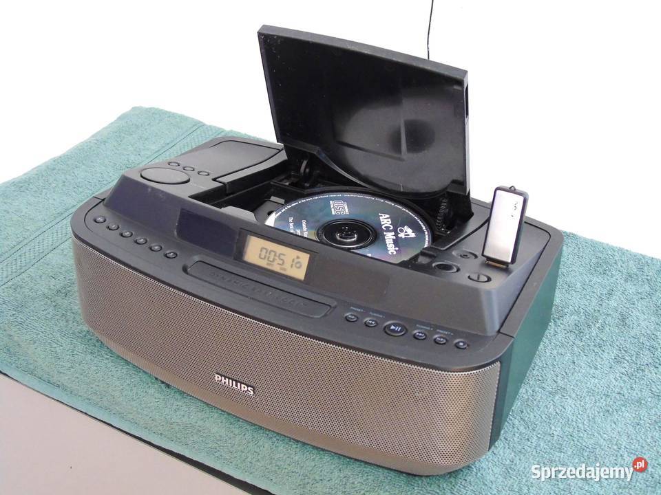 Zestaw audio Philips CD USB radio AUX WYSYŁKA Jasło