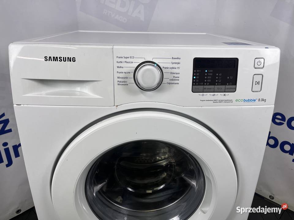 Pralka Samsung Duża Pojemność Eco 81200A Wiejca