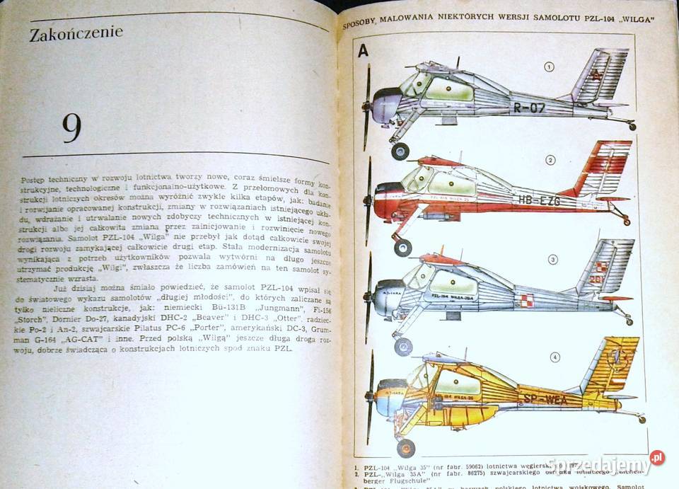 Samolot PZL104 Wilga Ryszard Kaczkowski Pozostałe Chełm