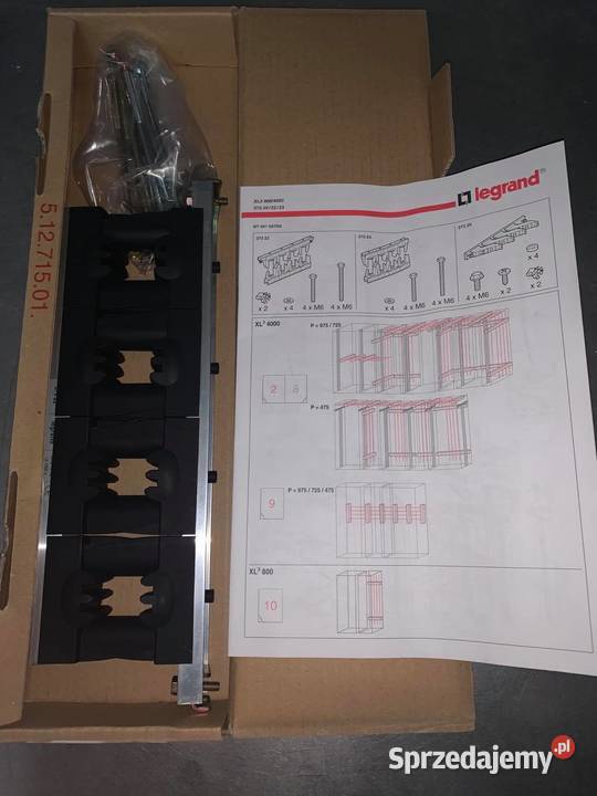 Legrand 037322 Support isolant 1 ou 2 barres par Warszawa sprzedam