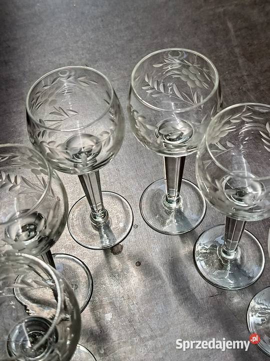 Stare kieliszki 6 Warszawa sprzedam