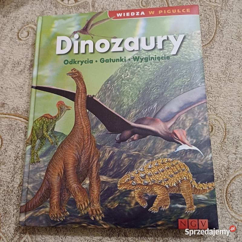 Książka Dinozaury wiedza w pigułce NOWA Sieradz