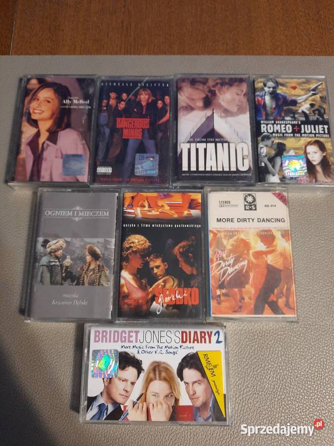 Kasety magnetofonowe z muzyką filmową sprzedam