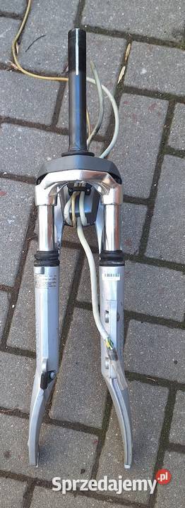 Widelec rowerowy z Gazellai elektrycznej z lampą Rowery i akcesoria Hrubieszów