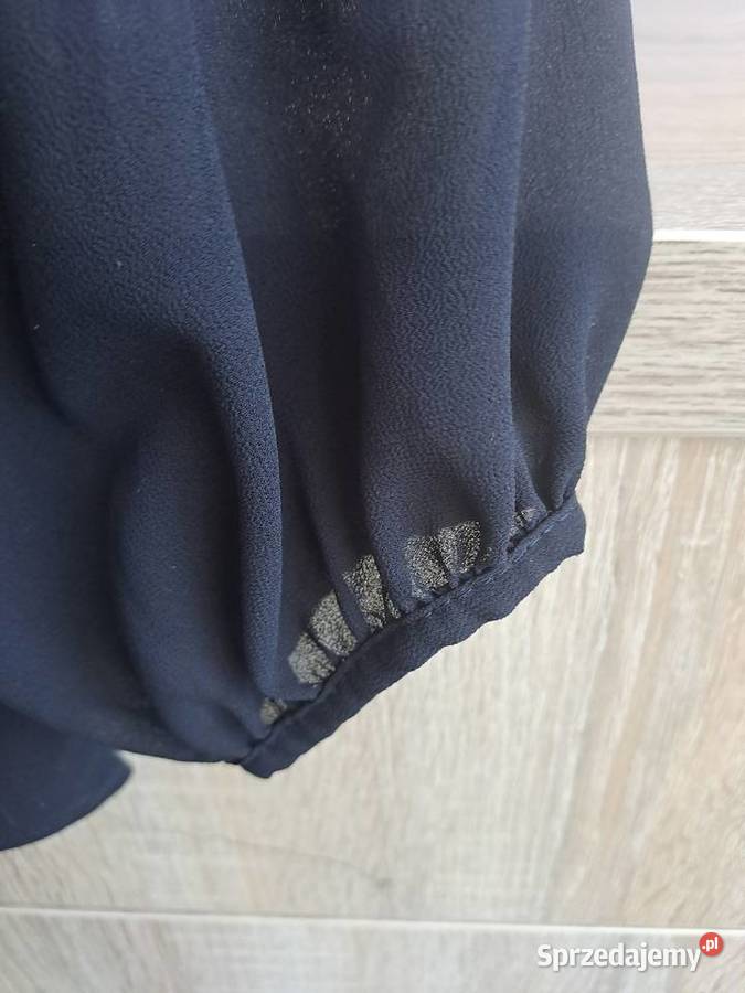 Bluzka Czarna haftowana boho Wrocław sprzedam
