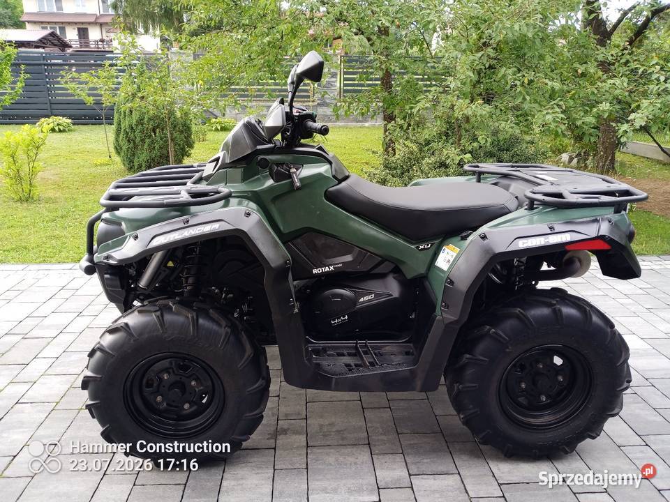 Can am Outlander 450 4x4 Idealny Stan 2024 Brzozów