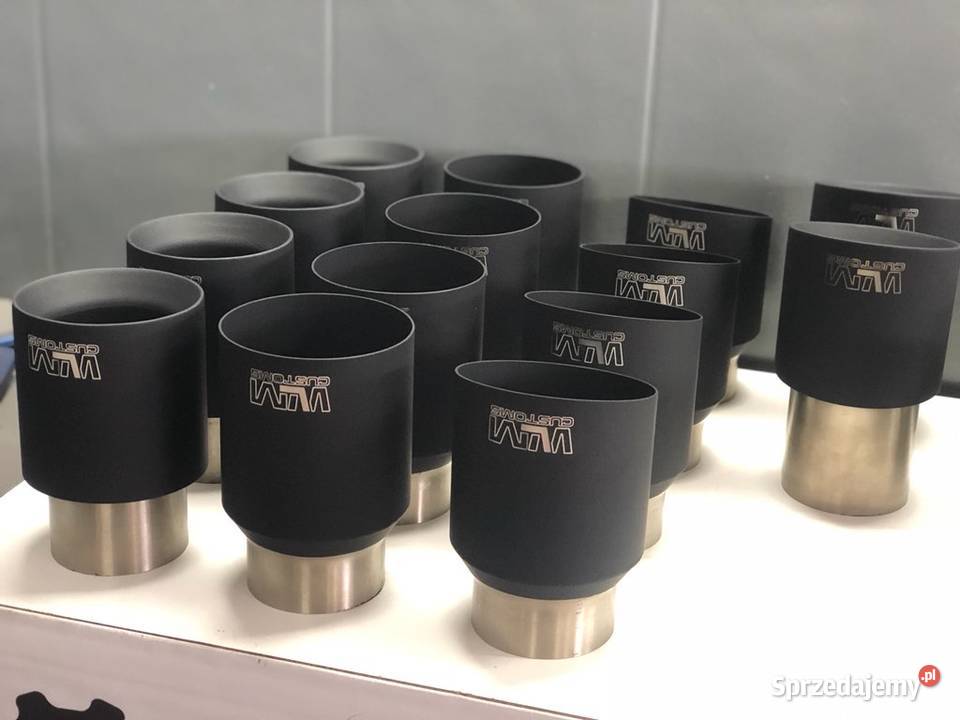 Końcówka wydechu tłumika WLMCustoms 114mm inox Hecznarowice sprzedam