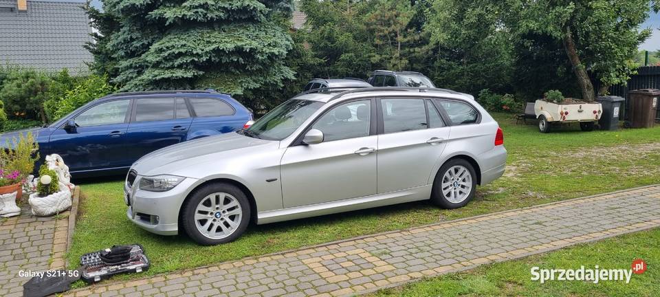 Komplet ładnych kół zimowych na alufelgach BMW E dolnośląskie Jelenia Góra