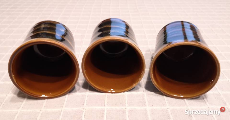 Kubki do grzanego wina Mirostowice PRL Porcelana i szkło śląskie Katowice