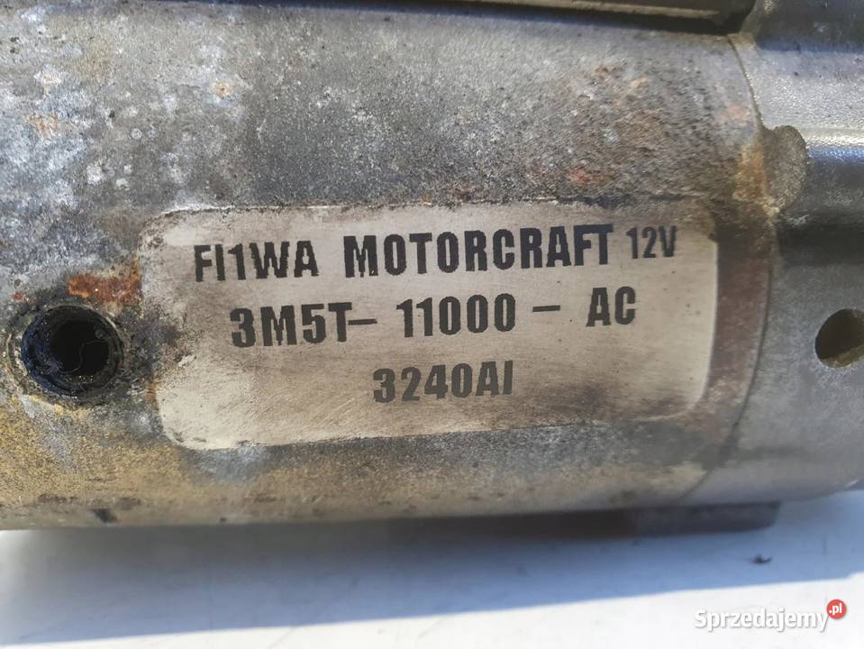 ROZRUSZNIK Ford C 18 16V ROZRUSZNIK 3M5T11000AC Układ elektryczny silnika Rudka