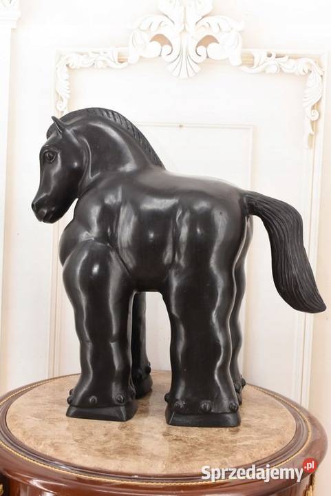 Nowoczesny Koń Fernando Botero Styl Figura Dekoracje ogrodowe Kraków