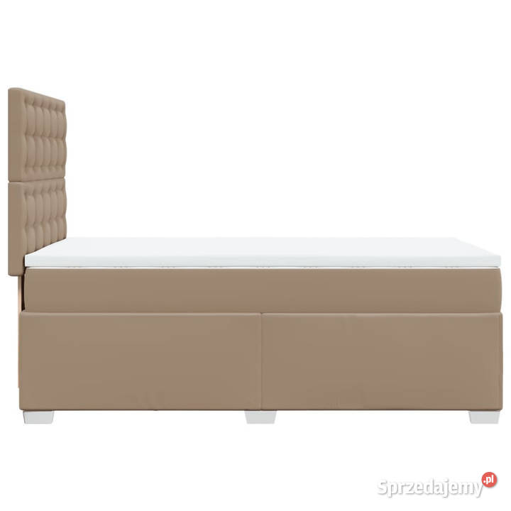 Łóżko kontynentalne z materacem cappuccino 150cm