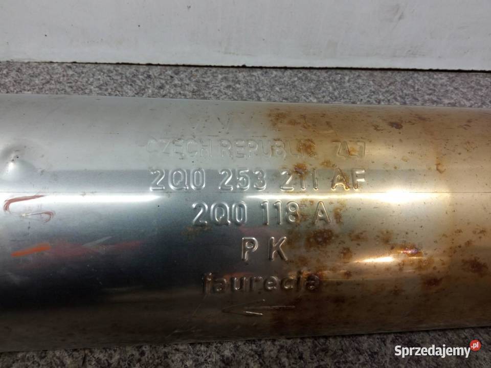 TŁUMIK ŚRODKOWY WYDECH 10 TSI 2Q0253211AF Skoda Części samochodowe sprzedam